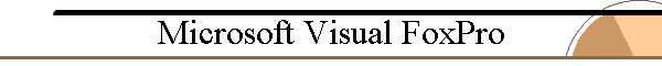 Microsoft Visual FoxPro